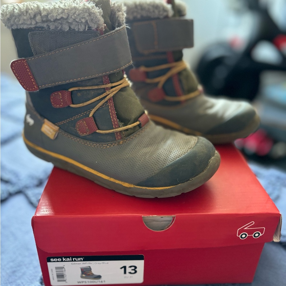 See Kai Run- kid’s winter boot size 13